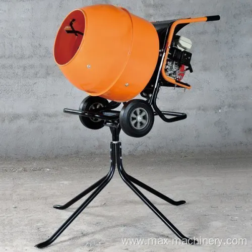 Handle Adjustable Drive Gearbox with Wheel Concrete Mixer